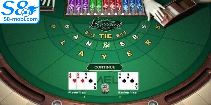 Không có giới hạn về số lượng người chơi tham gia ván Baccarat