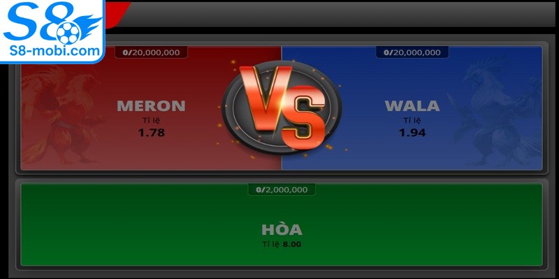 Đá gà tại S8 cung cấp đa dạng giải, hình thức độc đáo và thú vị